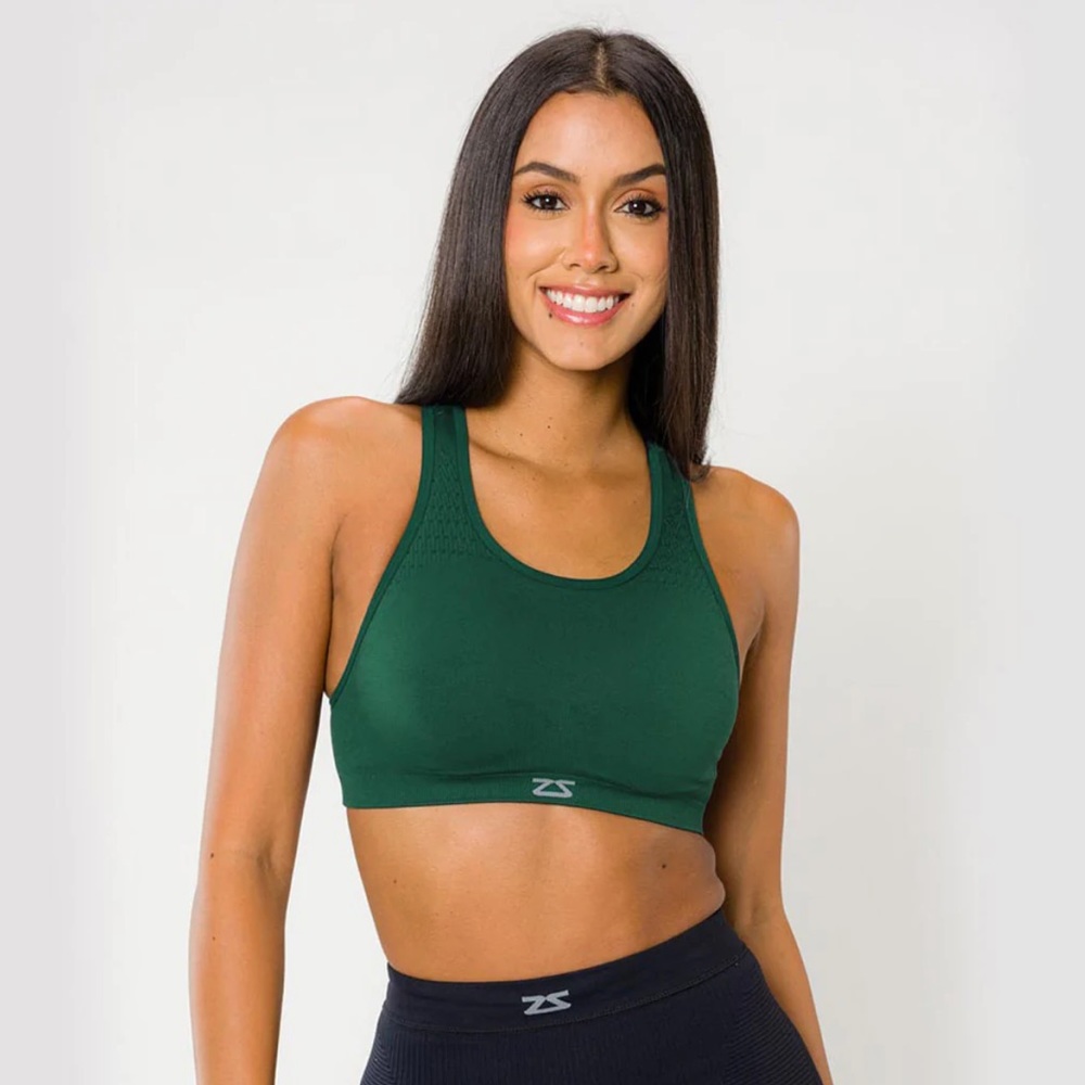 Zensah Seamless Running Sports Bra